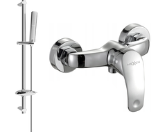 Mexen Fabia DB72 kit de douche avec robinet, chrome - 74654DB72-00