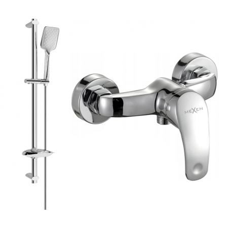 Mexen Fabia DB62 robinet de douche avec ensemble de douche, chrome - 74654DB62-00