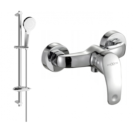 Mexen Fabia DB05 mitigeur de douche avec ensemble de douche, chrome - 74654DB05-00