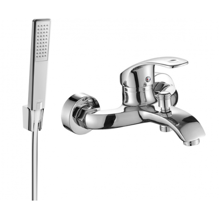 Mexen Fabia R72 robinet de baignoire avec ensemble douche, chrome - 74653R72-00