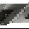 Bac à douche Mexen Hugo carré SMC 70 x 70 cm, noir, cache en or - 42707070-G
