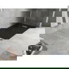 Receveur de douche rectangulaire Mexen Hugo SMC 120 x 70 cm, noir, cache doré - 42707012-G