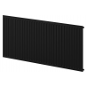 Mexen CH10 Radiateur hygiénique à panneau 500 x 2200 mm, raccordement latéral, 1165 W, noir - W410H-050-220-70