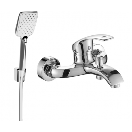 Mexen Fabia R62 robinet de baignoire avec ensemble de douche, chrome - 74653R62-00
