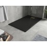 Mexen Hugo receveur de douche rectangulaire SMC 150 x 80 cm, noir, cache doré - 42708015-G