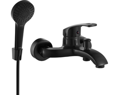 Mexen Fabia R05 robinet de baignoire avec ensemble de douche, noir - 74653R05-70