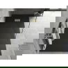 Bac à douche Mexen Hugo rectangulaire SMC 180 x 90 cm, noir, cache en or - 42709018-G