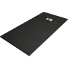 Mexen Hugo receveur de douche rectangulaire SMC 180 x 90 cm, noir, cache doré - 42709018-G