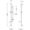 Mexen Libra DQ77 set de bain, chromé - 745103DQ77-00