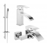 Mexen Libra DQ77 ensemble de bain, chrome - 745103DQ77-00