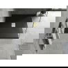Mexen Hugo bac rectangulaire SMC 140 x 100 cm, noir, grille dorée - 42701014-G