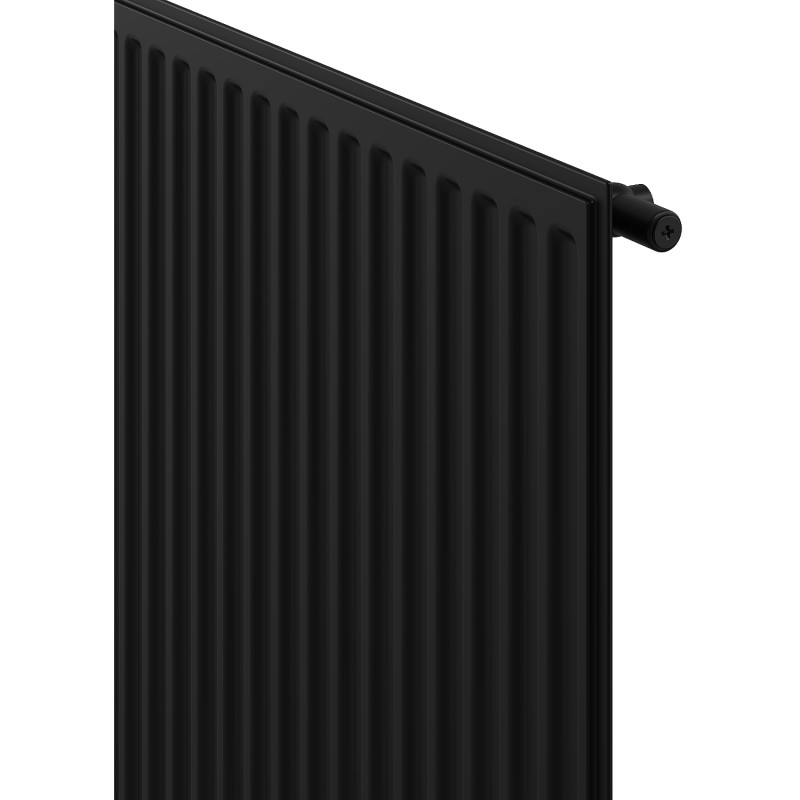 Mexen CH10 Hygiène radiateur plat 600 x 500 mm, raccordement latéral, 312 W, noir - W410H-060-050-70