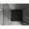 Mexen Hugo receveur de douche carré SMC 80 x 80 cm, noir, cache noir - 42708080-B
