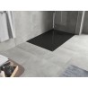 Mexen Hugo receveur de douche rectangulaire SMC 130 x 70 cm, noir, cache noir - 42707013-B