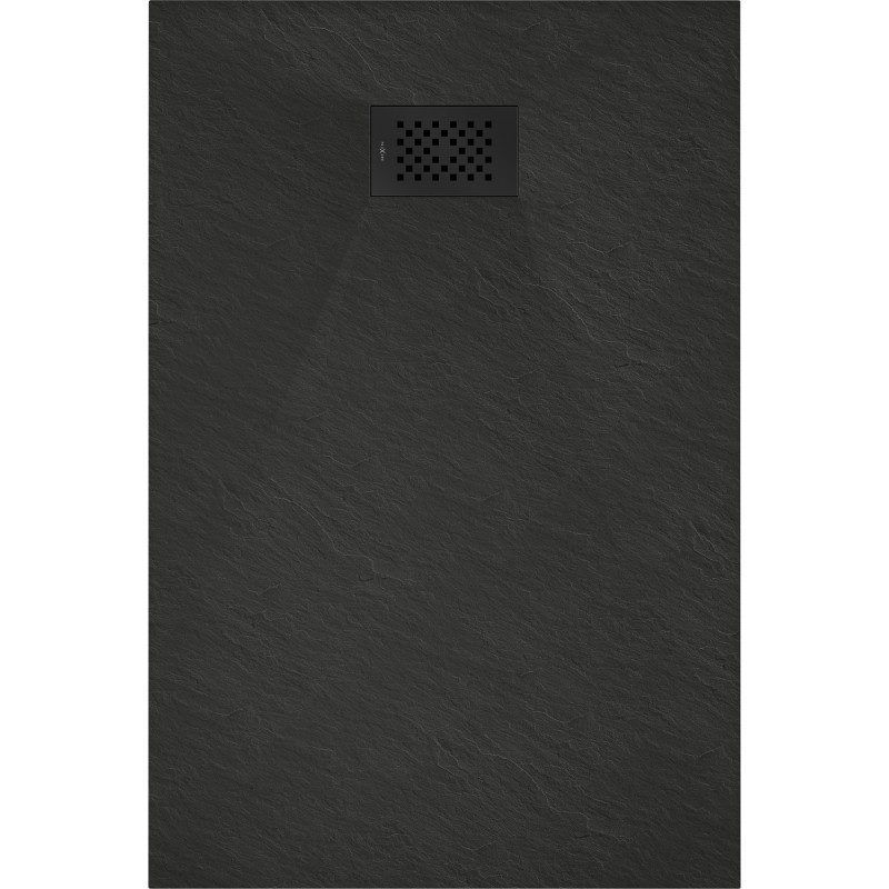 Mexen Hugo receveur rectangulaire SMC 80 x 70 cm, noir, cache noir - 42707080-B