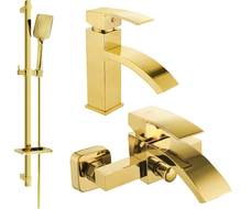 Mexen Libra DQ62 ensemble de bain, doré - 745103DQ62-50