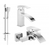 Mexen Libra DQ45 ensemble de bain, chromé - 745103DQ45-00