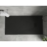 Mexen Hugo receveur de douche rectangulaire SMC 180 x 80 cm, noir, cache noir - 42708018-B