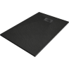 Mexen Hugo receveur de douche rectangulaire SMC 120 x 90 cm, noir, cache noir - 42709012-B