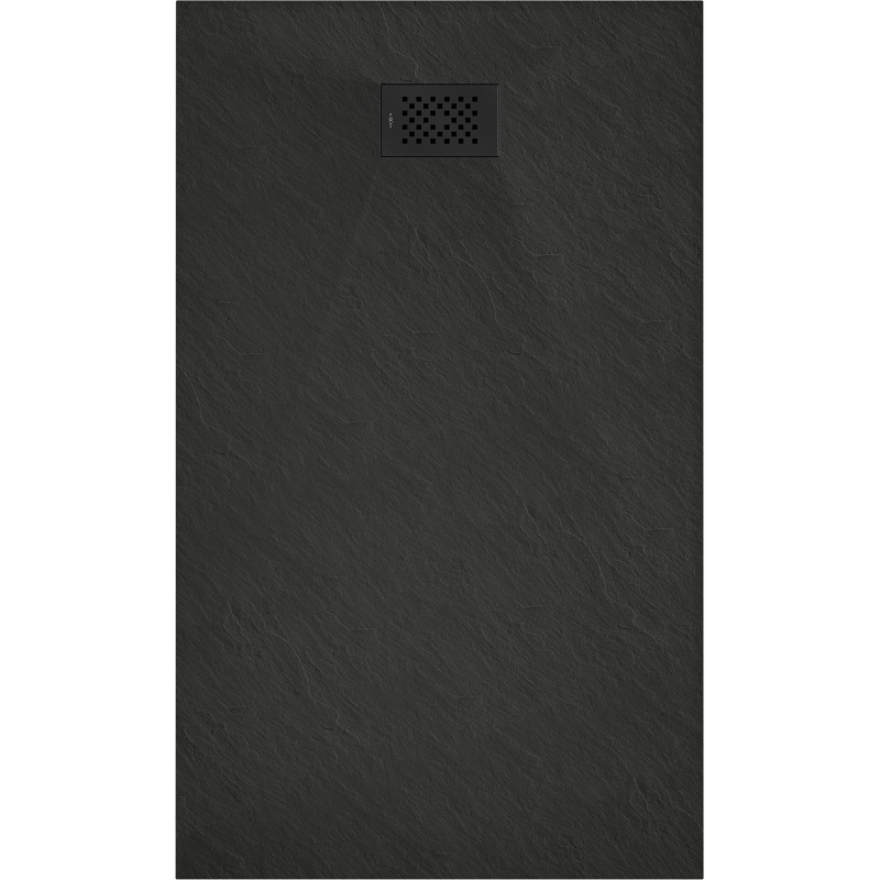 Mexen Hugo receveur de douche rectangulaire SMC 140 x 90 cm, noir, cache noir - 42709014-B