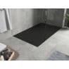 Receveur de douche rectangulaire Mexen Hugo SMC 150 x 90 cm, noir, cache noir - 42709015-B