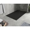 Mexen Hugo receveur de douche rectangulaire SMC 160 x 90 cm, noir, cache noir - 42709016-B
