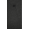 Bac à douche Mexen Hugo rectangulaire SMC 170 x 90 cm, noir, couvercle noir - 42709017-B