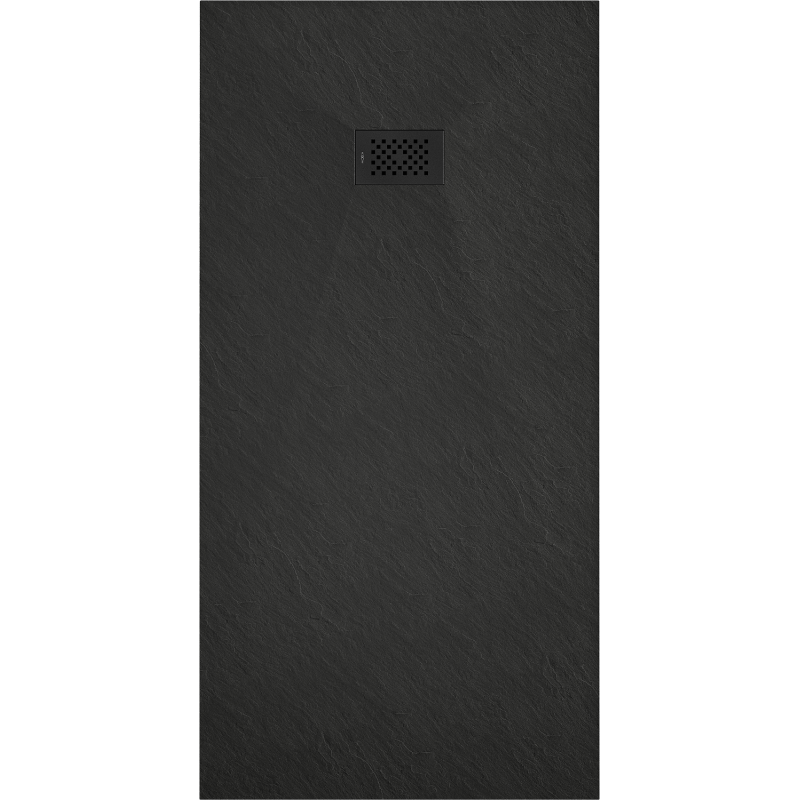 Mexen Hugo receveur rectangulaire SMC 180 x 90 cm, noir, cache noir - 42709018-B