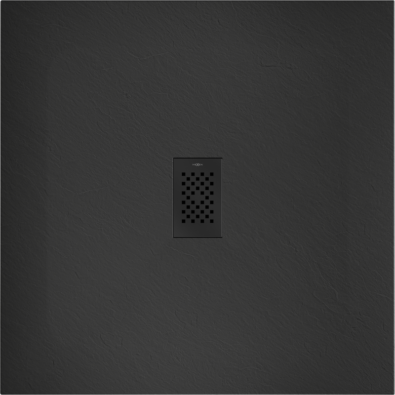 Mexen Hugo receveur de douche carré SMC 100 x 100 cm, noir, cache noir - 42701010-B