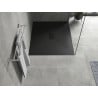 Mexen Hugo receveur de douche rectangulaire SMC 120 x 100 cm, noir, cache noir - 42701012-B