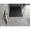 Mexen Hugo receveur rectangulaire SMC 130 x 100 cm, noir, cache noir - 42701013-B
