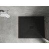 Mexen Hugo receveur de douche rectangulaire SMC 110 x 100 cm, noir, cache noir - 42701011-B