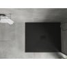Mexen Hugo receveur rectangulaire SMC 110 x 100 cm, noir, cache noir - 42701011-B