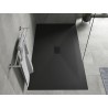 Mexen Hugo receveur rectangulaire SMC 180 x 100 cm, noir, cache noir - 42701018-B