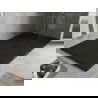 Mexen Hugo bac rectangulaire SMC 180 x 100 cm, noir, cache noir - 42701018-B