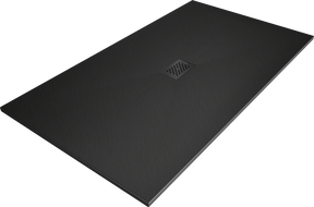 Mexen Hugo receveur de douche rectangulaire SMC 200 x 100 cm, noir, cache noir - 42701020-B