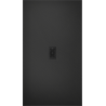 Mexen Hugo receveur rectangulaire SMC 200 x 100 cm, noir, cache noir - 42701020-B