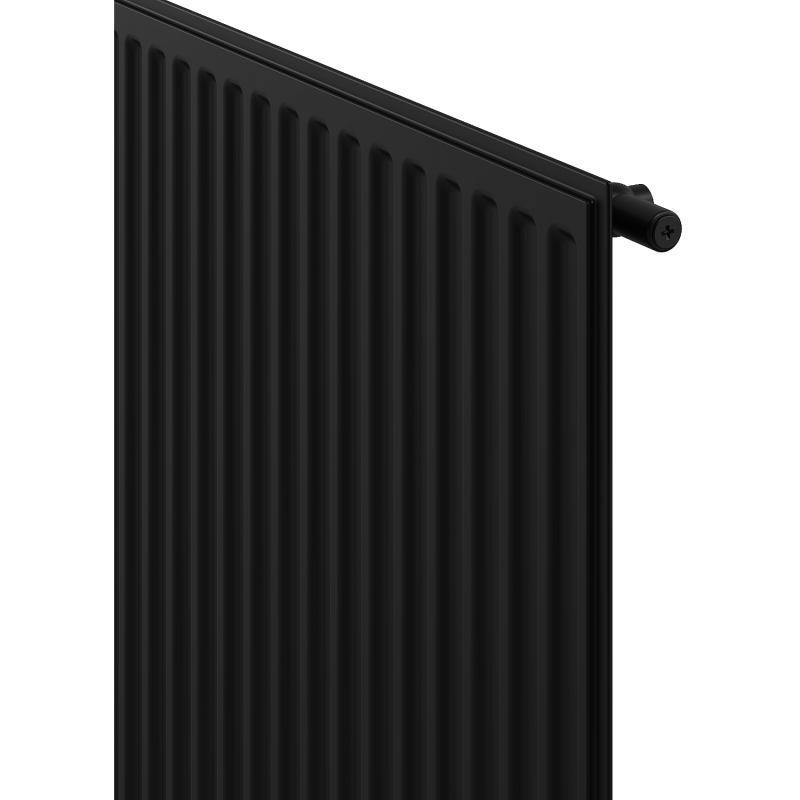 Mexen CH10 Hygiène radiateur plat 900 x 600 mm, connexion latérale, 536 W, noir - W410H-090-060-70