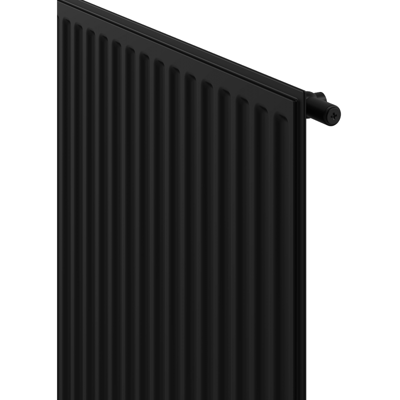Mexen CH10 Hygiène radiateur à panneaux 900 x 900 mm, raccordement latéral, 804 W, noir - W410H-090-090-70