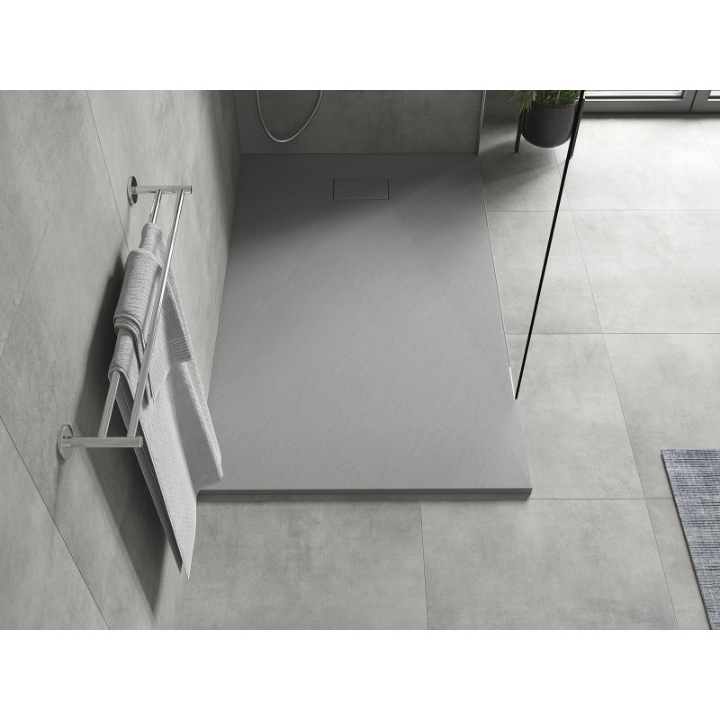 Mexen Hugo receveur de douche rectangulaire SMC 140 x 70 cm, gris - 42617014