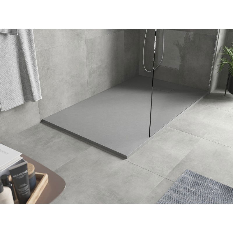 Mexen Hugo receveur de douche rectangulaire SMC 150 x 80 cm, gris - 42618015
