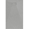 Receveur rectangulaire Mexen Hugo SMC 150 x 80 cm, gris - 42618015