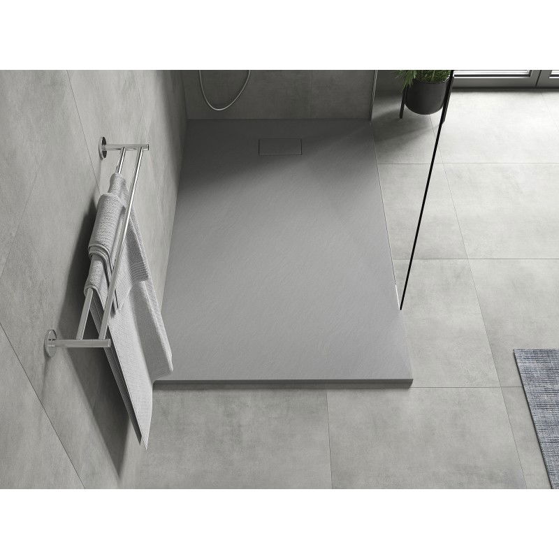 Mexen Hugo receveur de douche rectangulaire SMC 150 x 80 cm, gris - 42618015