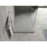 Receveur rectangulaire Mexen Hugo SMC 150 x 80 cm, gris - 42618015