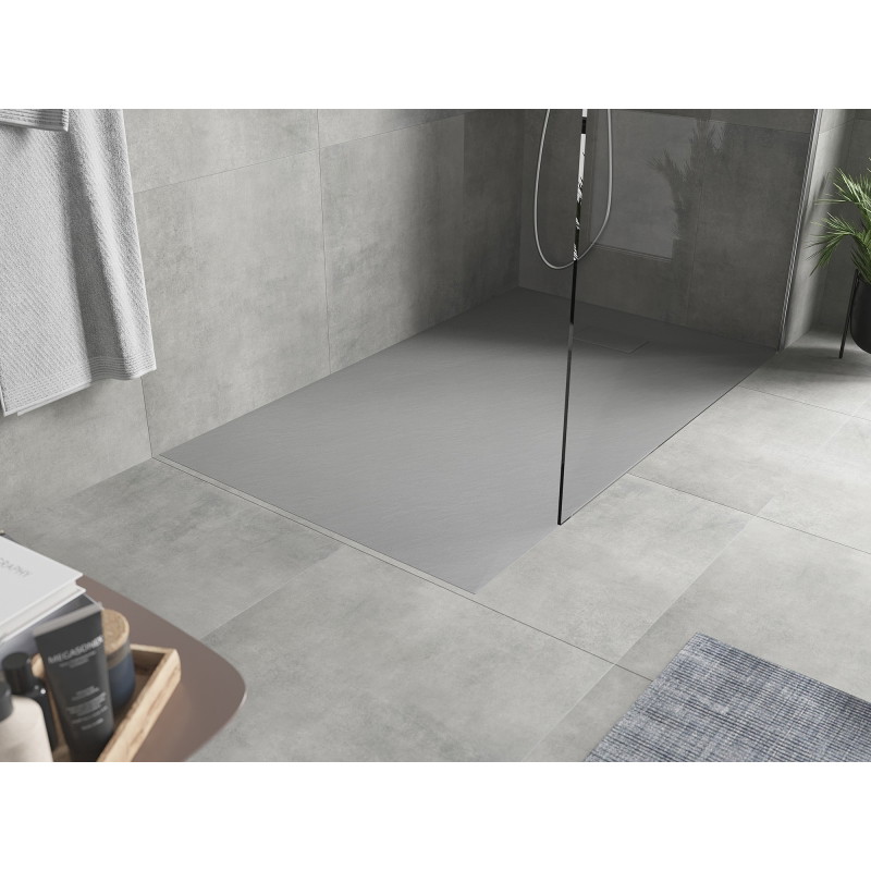 Mexen Hugo receveur rectangulaire SMC 160 x 90 cm, gris - 42619016