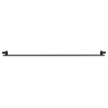 Radiateur à ailettes Mexen CH10 Hygiene 900 x 2600 mm, raccordement latéral, 2322 W, noir - W410H-090-260-70