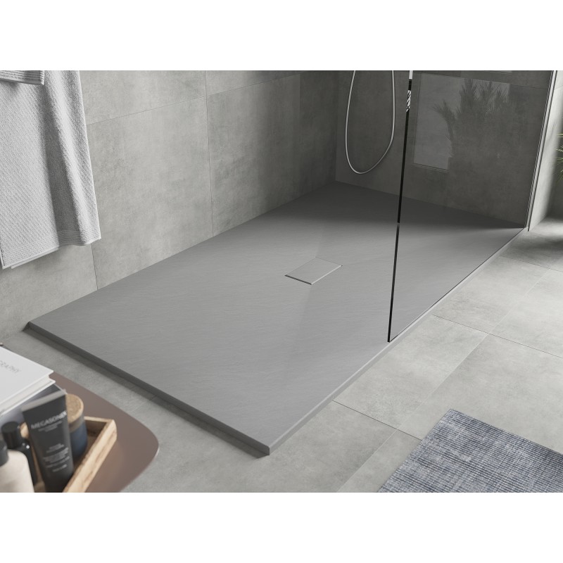 Mexen Hugo receveur de douche rectangulaire SMC 150 x 100 cm, gris - 42611015