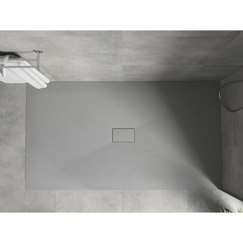 Mexen Hugo receveur rectangulaire SMC 150 x 100 cm, gris - 42611015