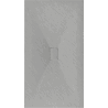 Mexen Hugo receveur de douche rectangulaire SMC 150 x 100 cm, gris - 42611015