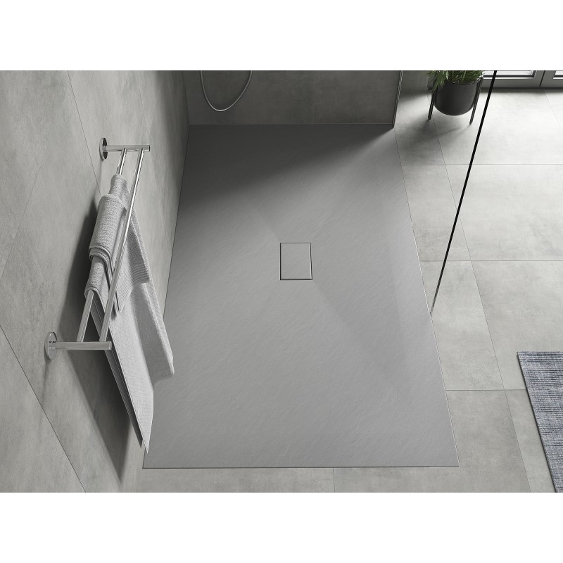 Mexen Hugo receveur de douche rectangulaire SMC 160 x 100 cm, gris - 42611016